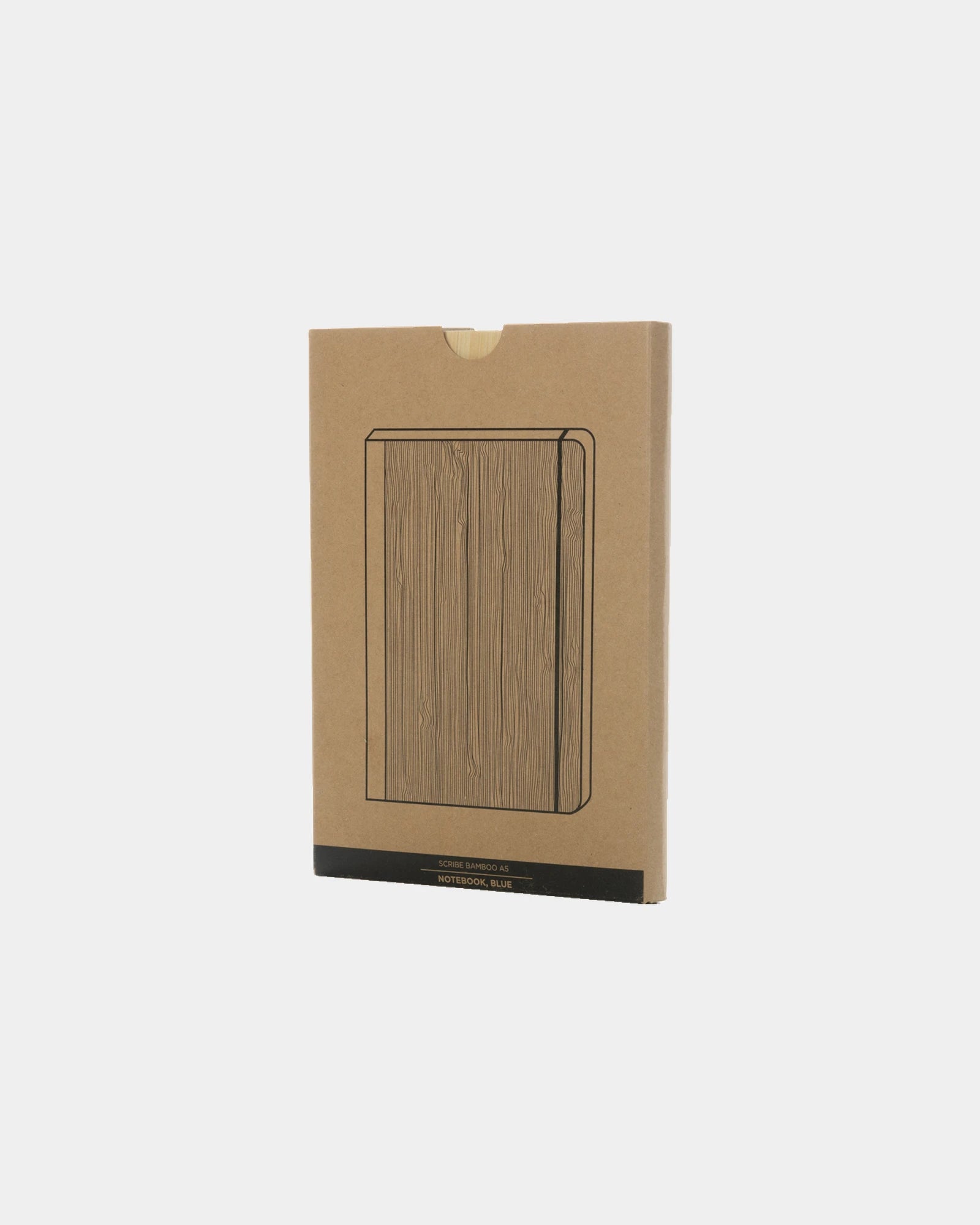 Notitieboek A5 bamboe FSC Scribe om te personaliseren