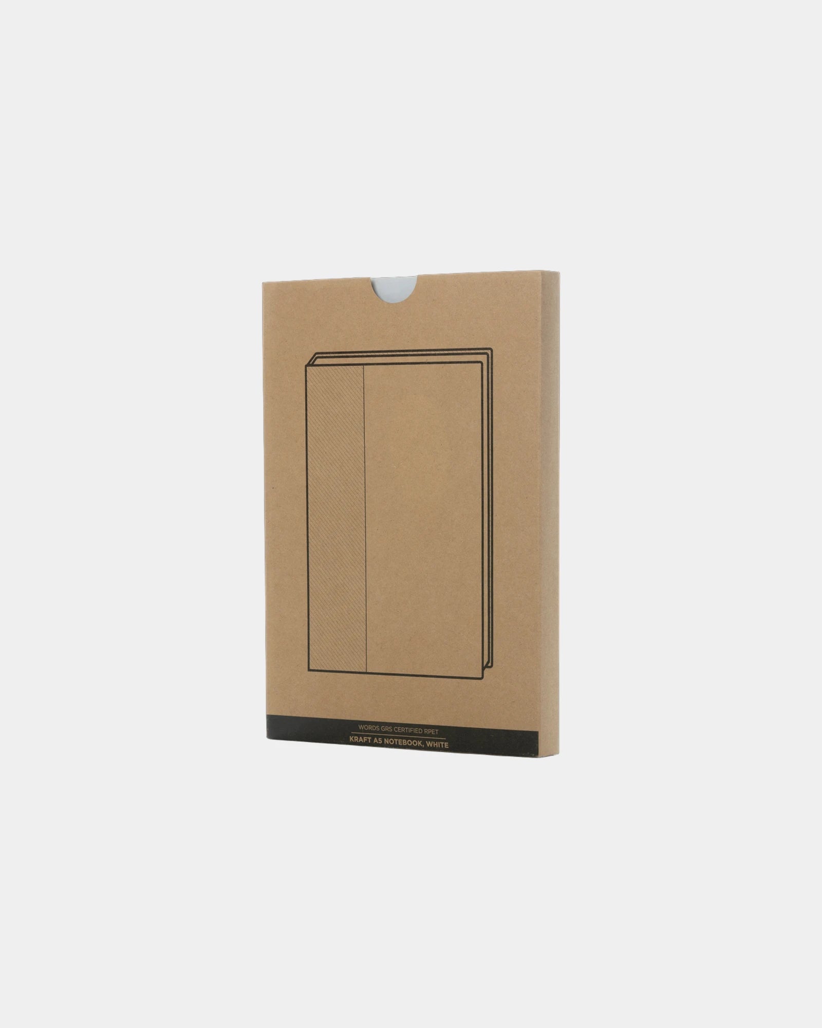 Notitieboek A5 gerecycled RPET GRS om te personaliseren - 11