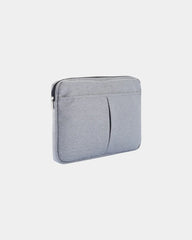 Laptophoes 15" polyester zonder pvc om te personaliseren - Grijs
