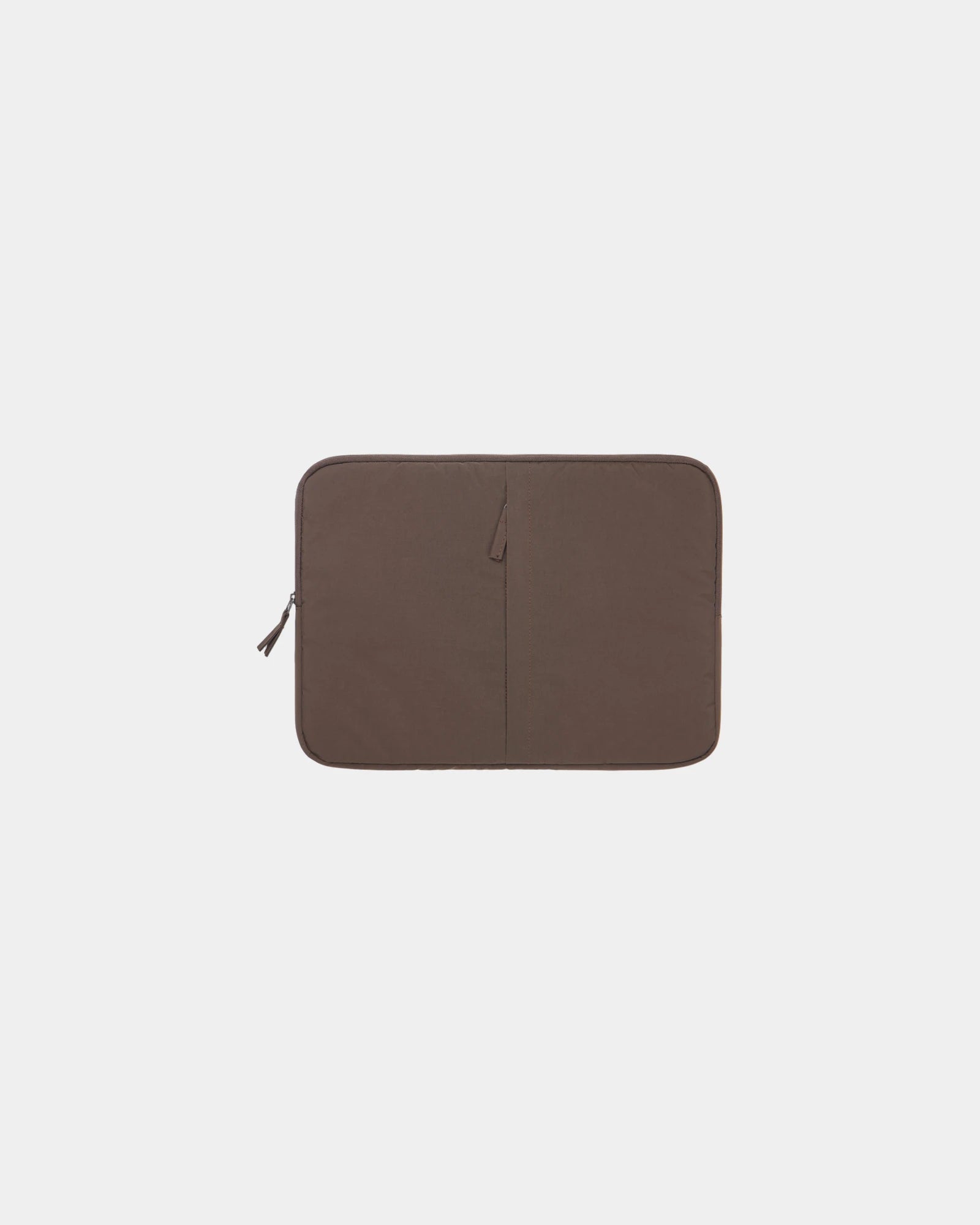 Laptophoes gerecycled nylon RCS Kento om te personaliseren - Bruin