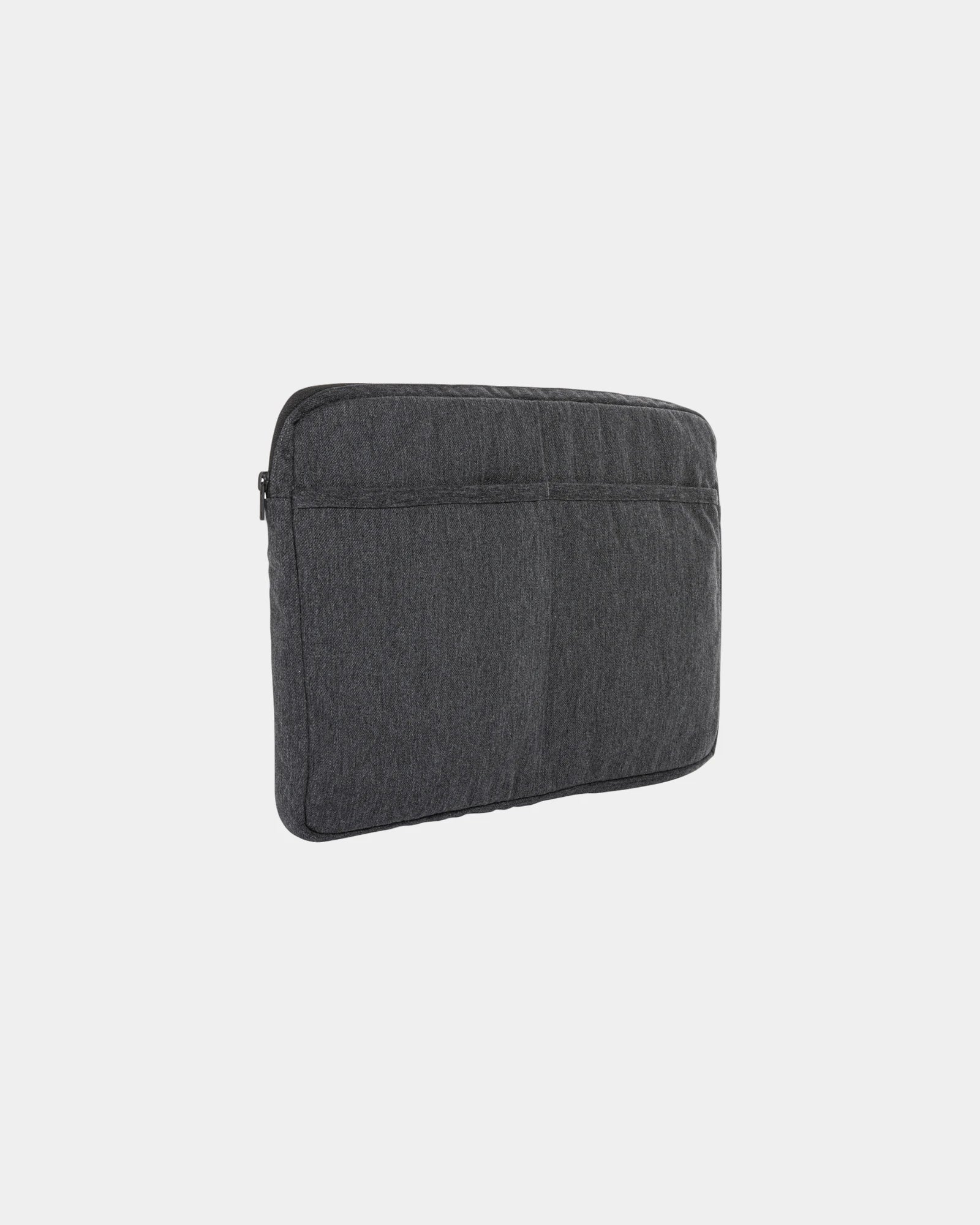 Laptophoes gerecycled katoen 15,6" om te personaliseren - Antraciet
