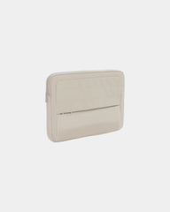 Laptophoes gerecycled RPET 15,6" om te personaliseren - Beige