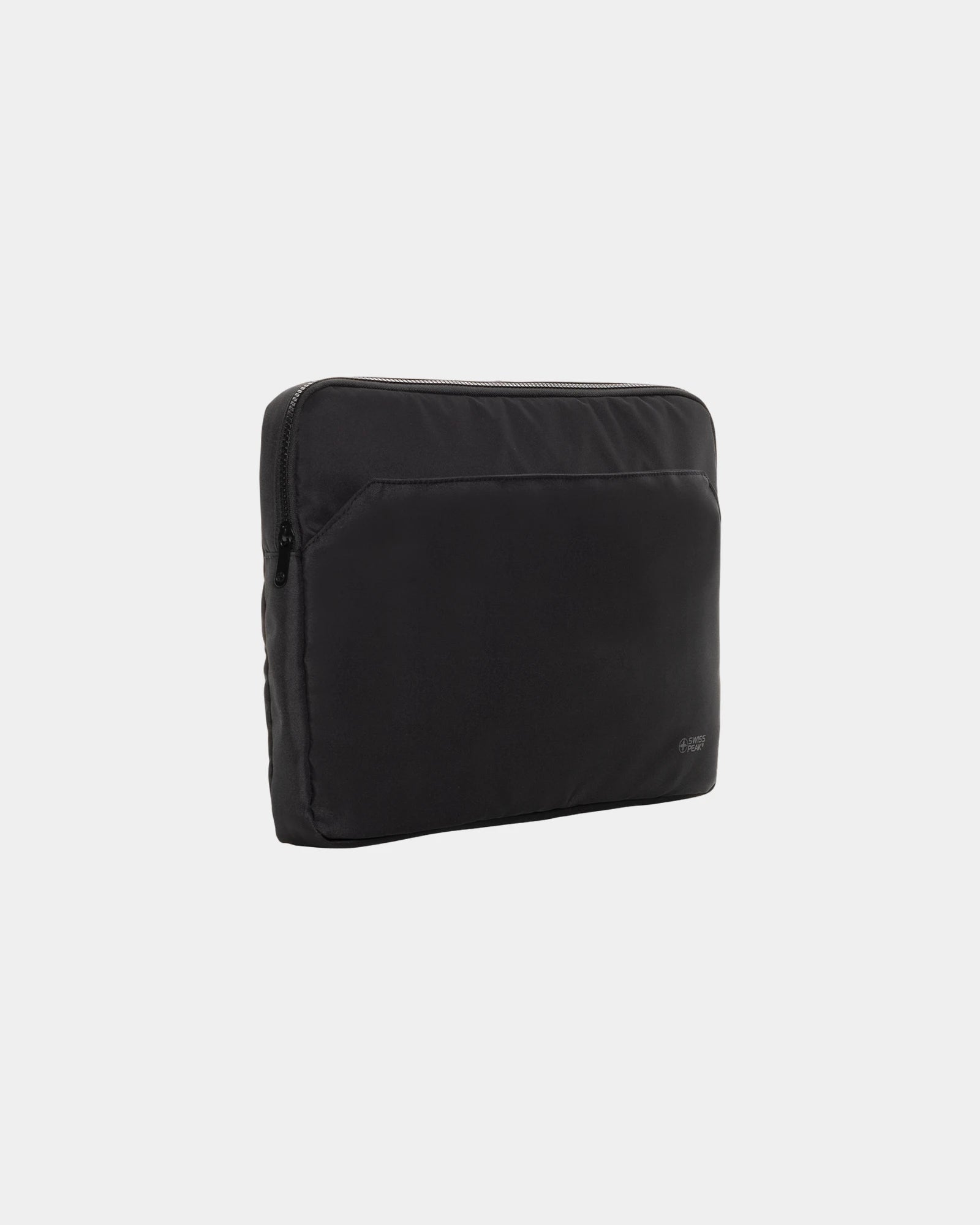 Laptophoes gerecycled RPET 15,6" om te personaliseren - Zwart