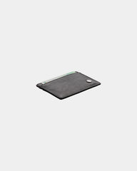 Kaarthouder anti-RFID PU-leer om te personaliseren - Zwart