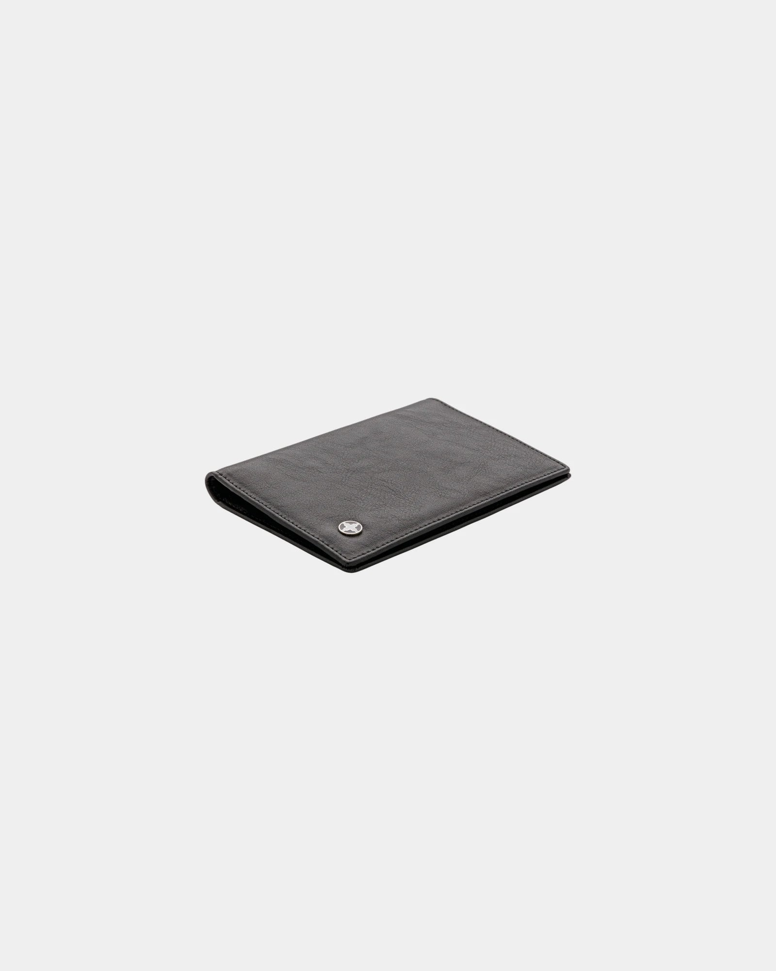Paspoorthoes anti-RFID PU-leer om te personaliseren - Zwart