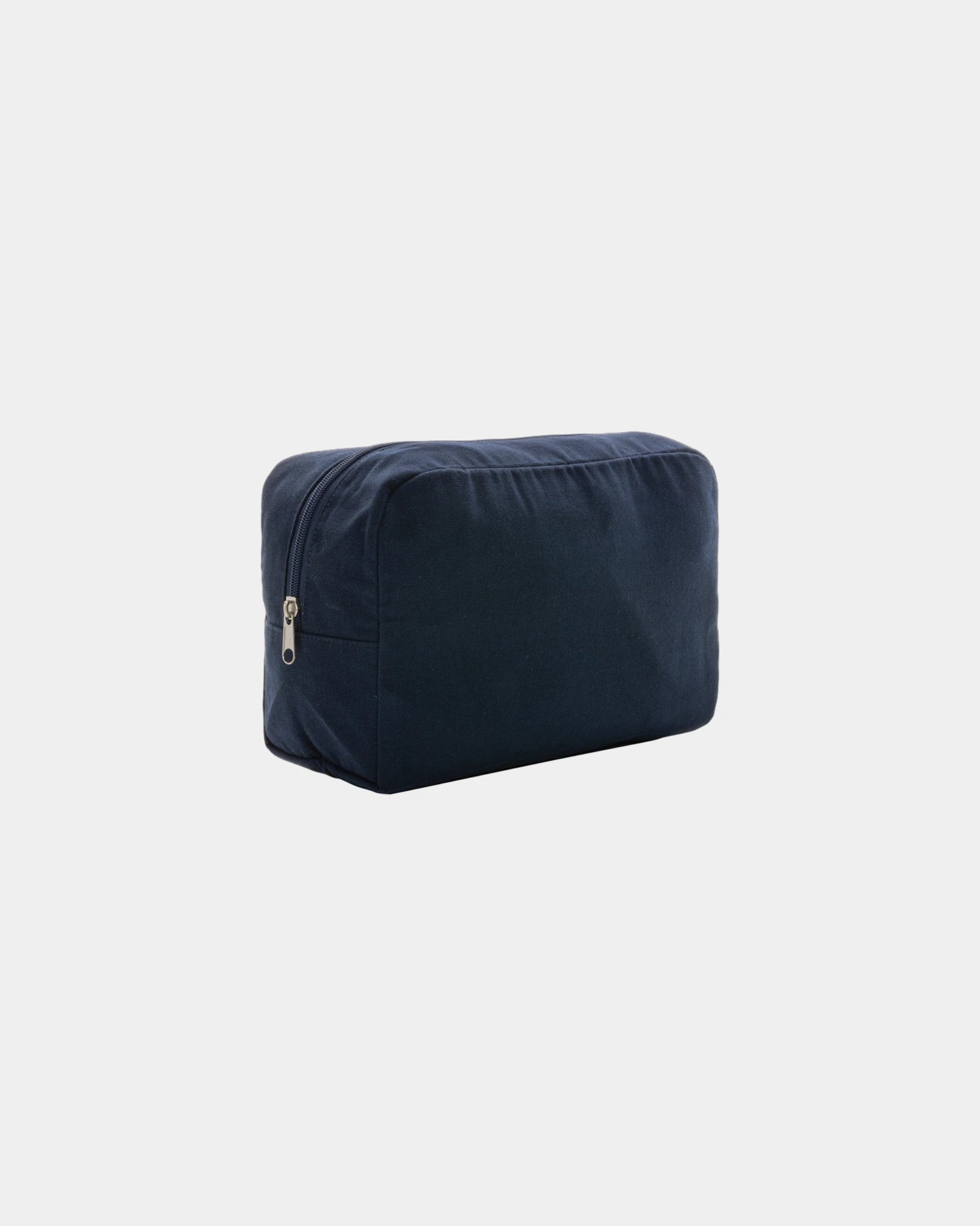 Toilettas gerecycled canvas AWARE om te personaliseren - Marineblauw