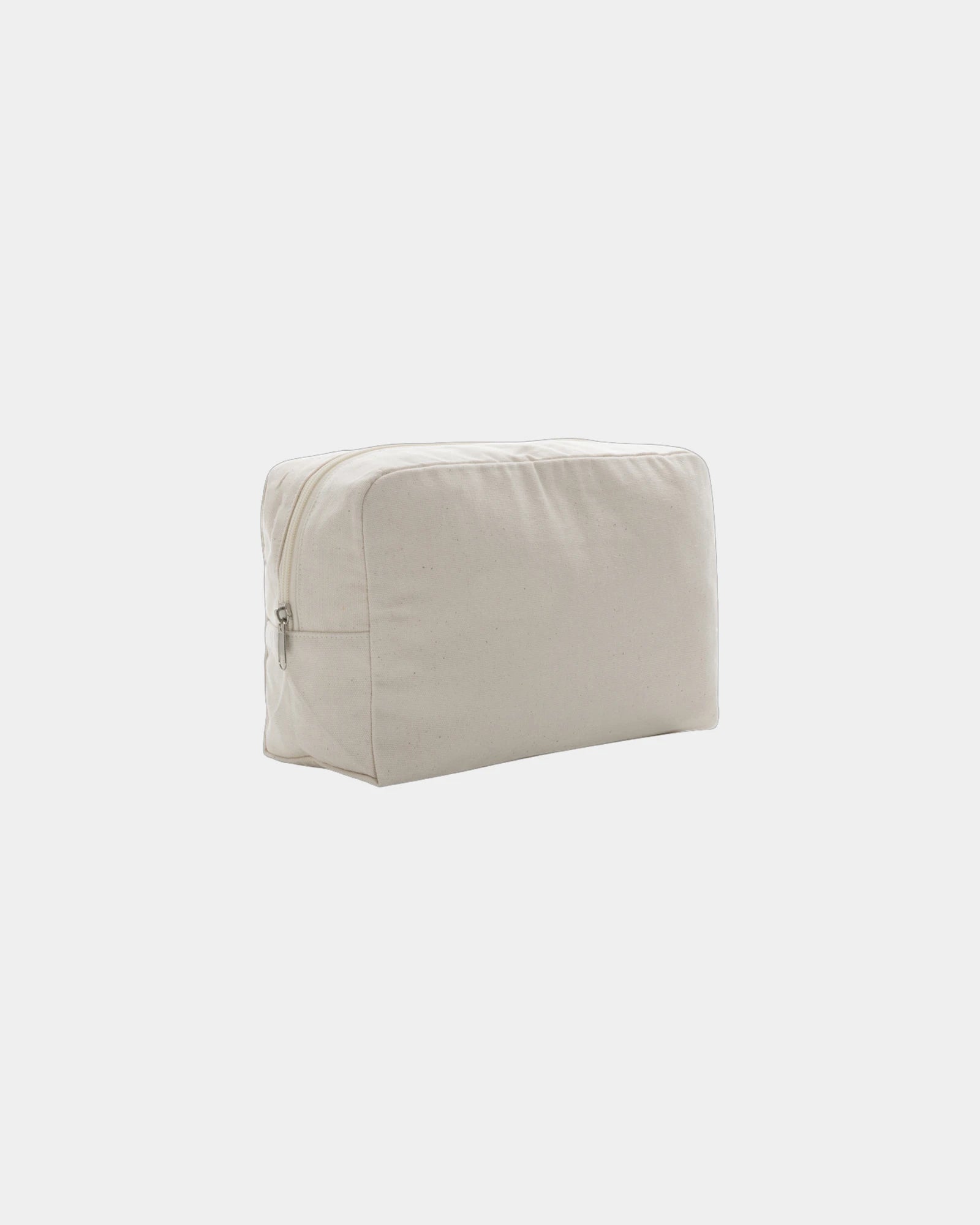 Toilettas gerecycled canvas AWARE om te personaliseren - Gebroken wit