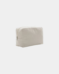 Toilettas gerecycled canvas AWARE om te personaliseren - Gebroken wit