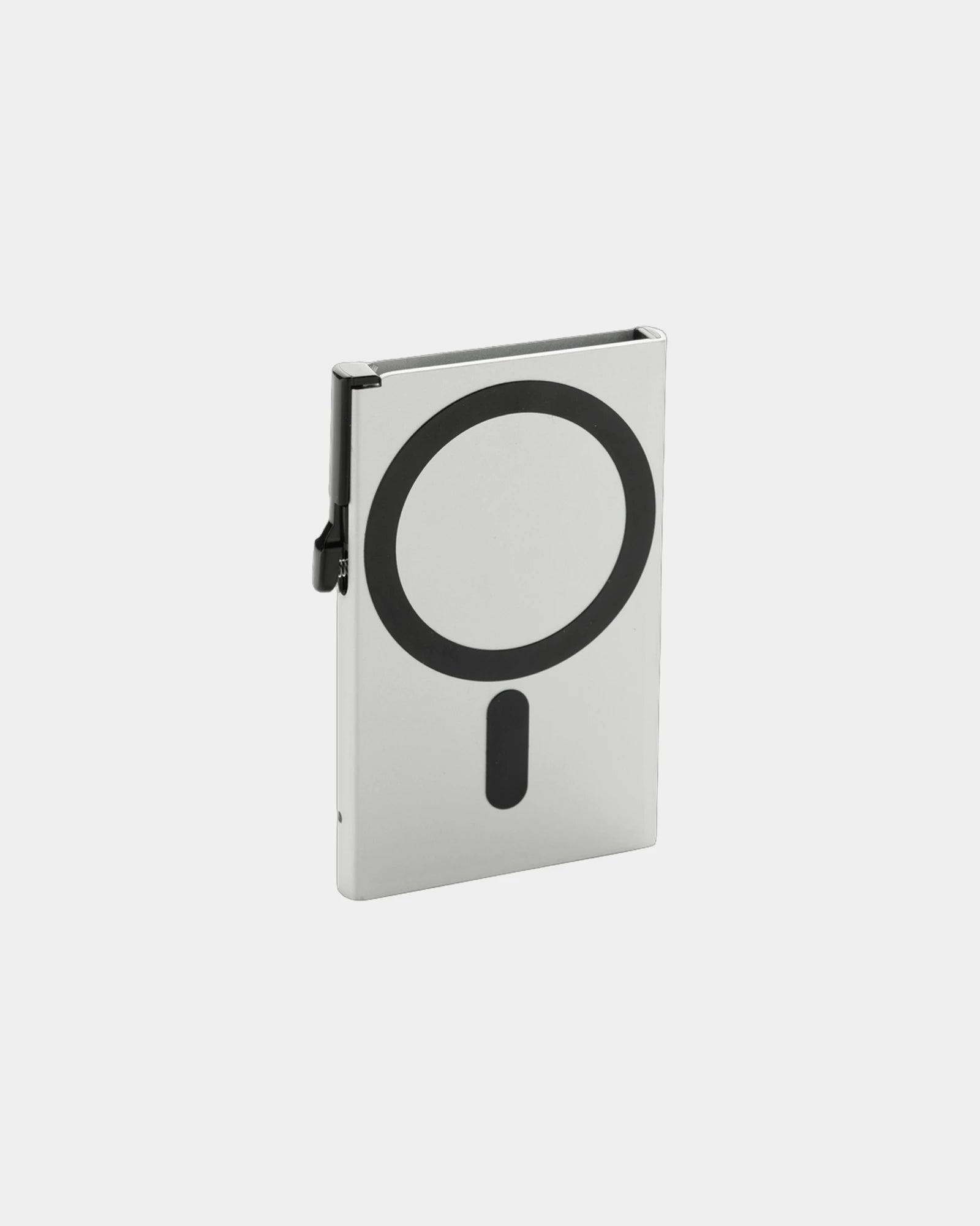 Kaarthouder magnetisch aluminium om te personaliseren - Zilver