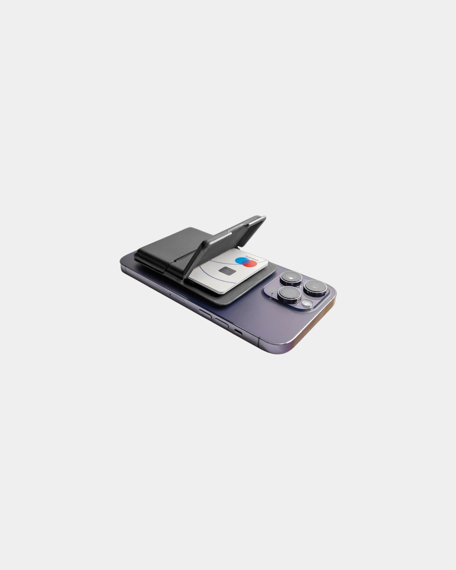 Kaarthouder MagSafe anti-RFID PU-leer om te personaliseren - 5