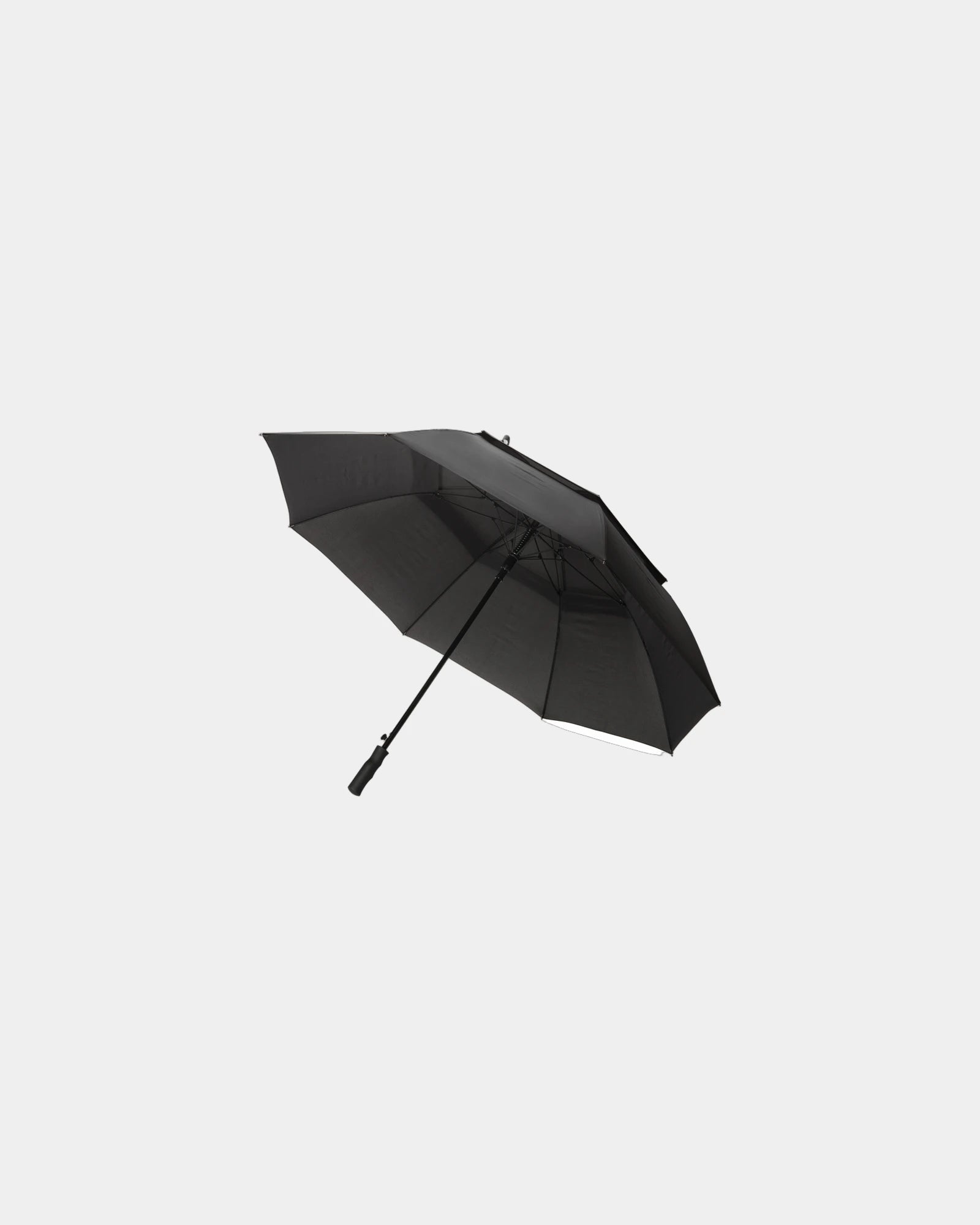 Stormparaplu gerecycled rPET om te personaliseren - Zwart