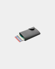 Kaarthouder anti-RFID aluminium om te personaliseren - Zwart