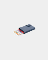 Kaarthouder anti-RFID aluminium om te personaliseren - Blauw