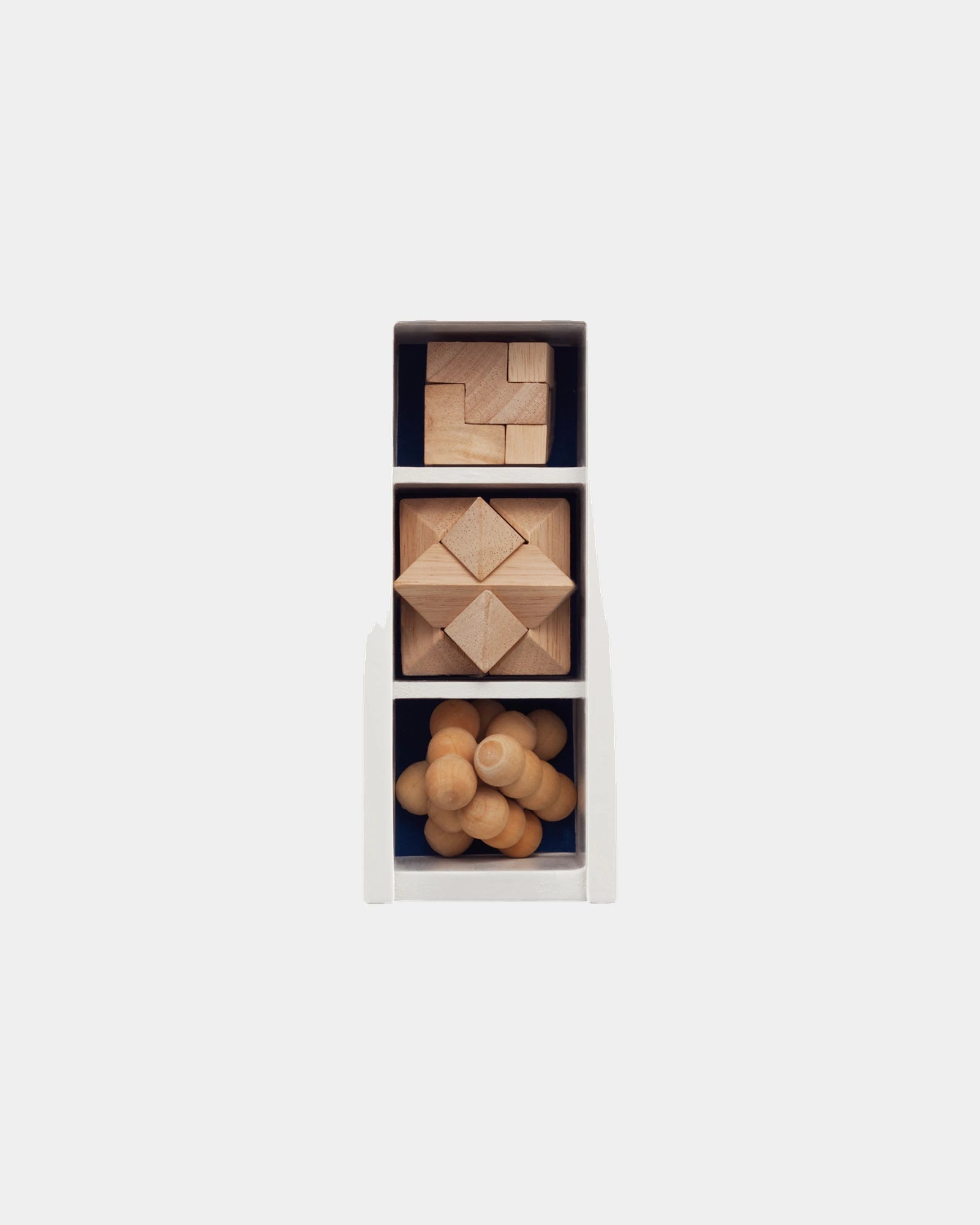 Breinpuzzel hout FSC 3-delig set om te personaliseren