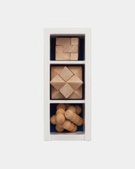 Breinpuzzel hout FSC 3-delig set om te personaliseren - 1
