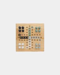 Ludo-spel hout FSC-gecertificeerd om te personaliseren