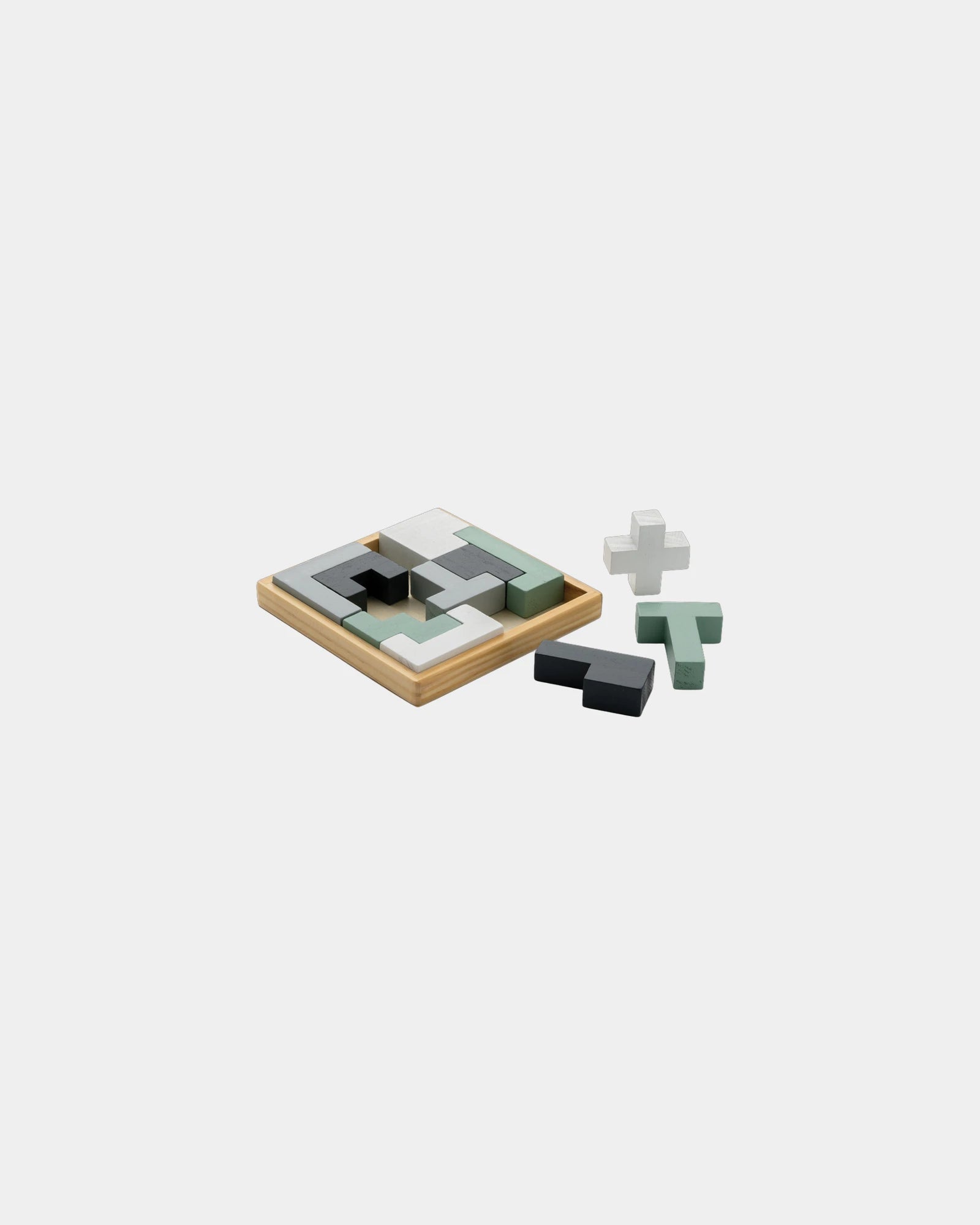 Puzzel hout FSC gecertificeerd Cree om te personaliseren - Bruin