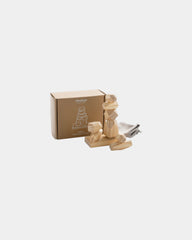 Balansstenen hout FSC in pouch om te personaliseren - 3