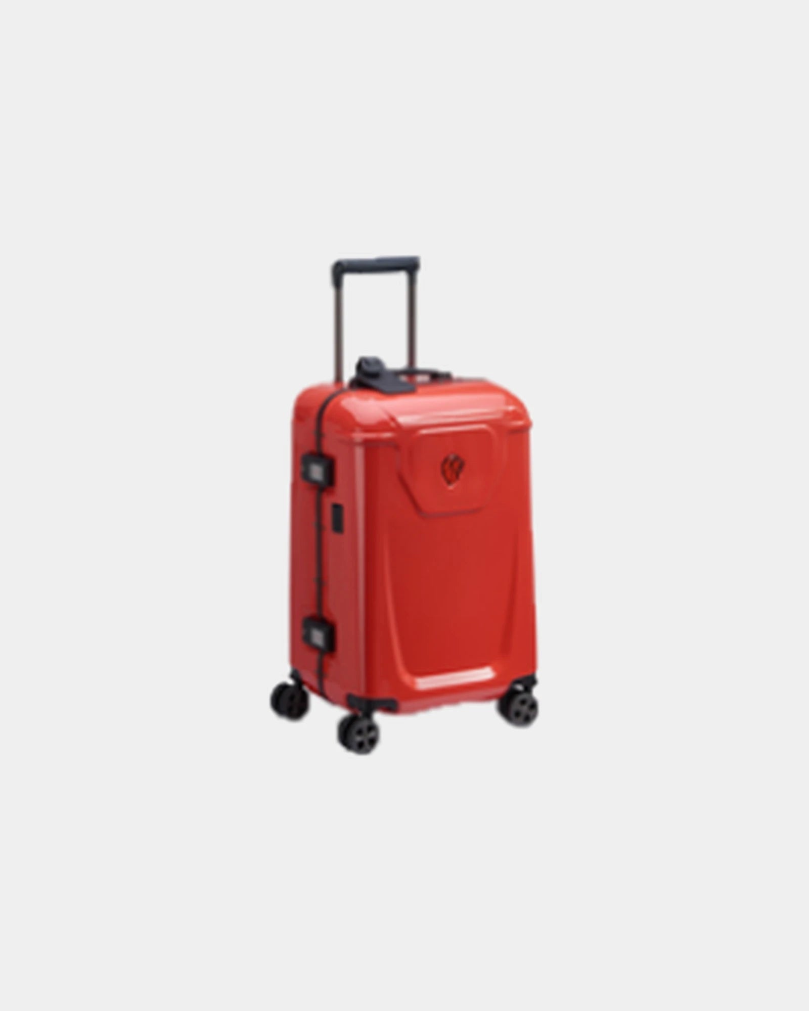 Koffer polycarbonaat Voyages 55 cm om te personaliseren - Rood
