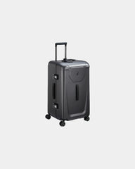 Koffer polycarbonaat Voyages 55 cm om te personaliseren - Antraciet