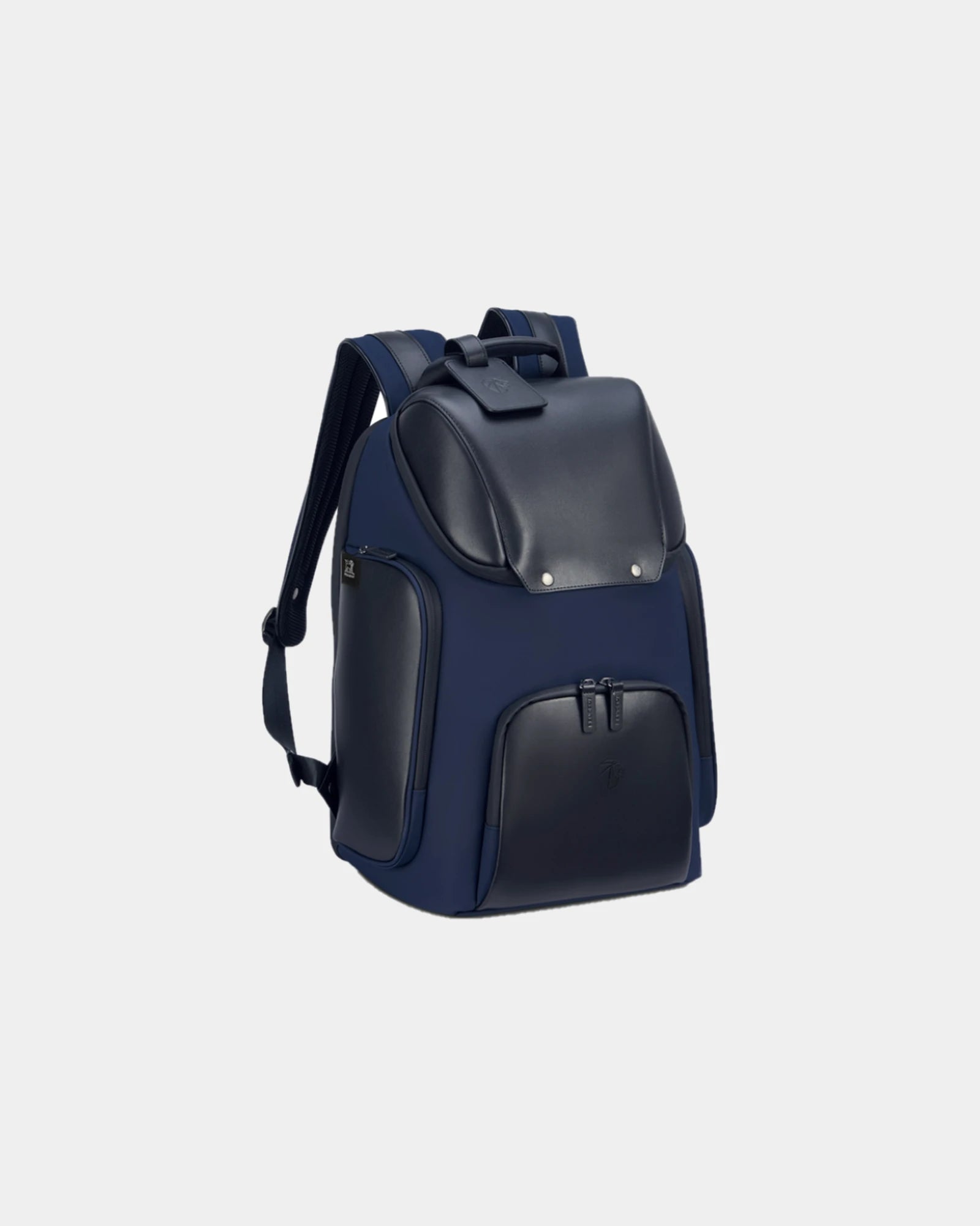 Rugzak van gerecycled polyester Voyages om te personaliseren - Marineblauw