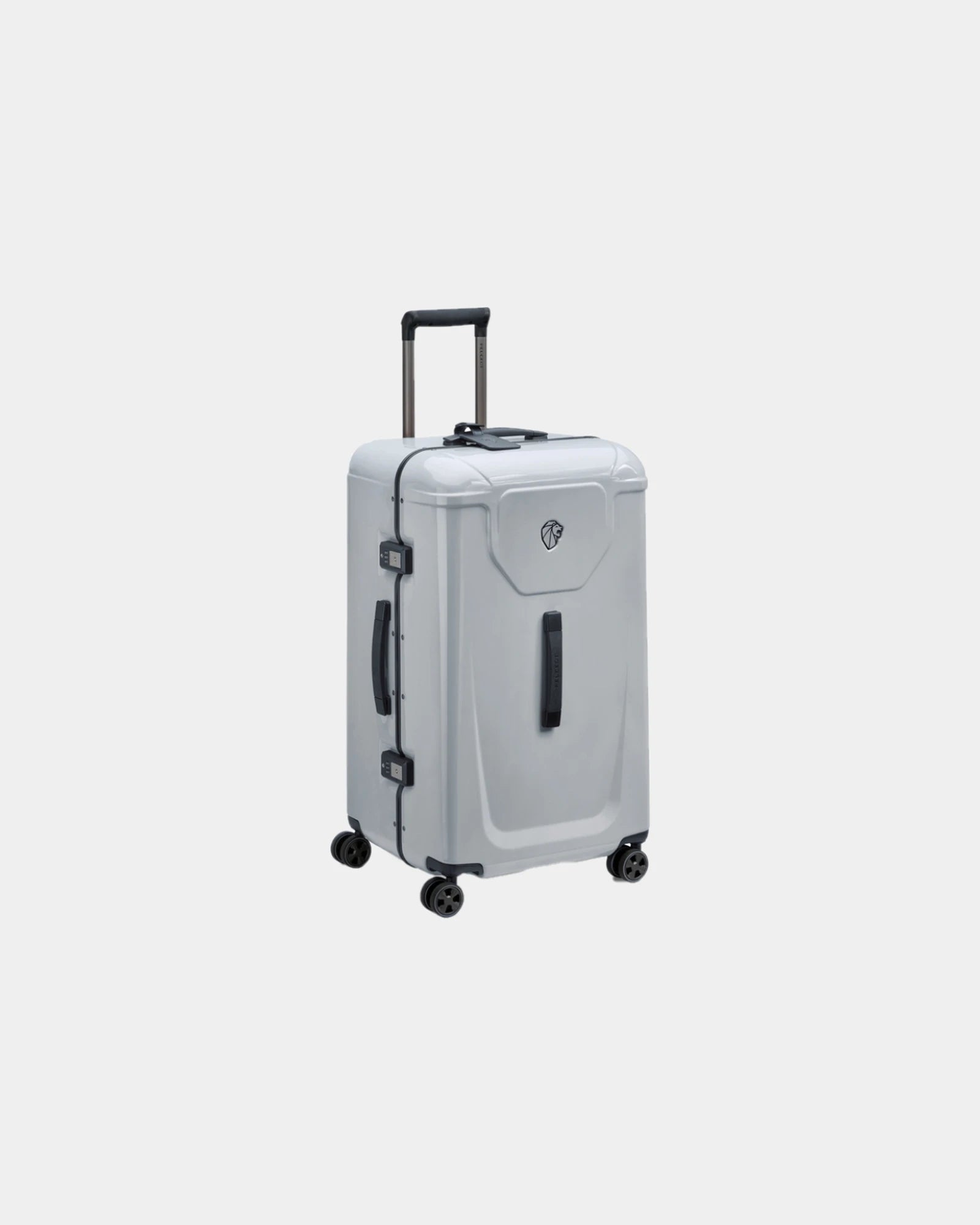Koffer polycarbonaat Voyages 55 cm om te personaliseren - Stormgrijs