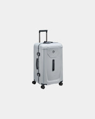 Koffer polycarbonaat Voyages 55 cm om te personaliseren - Stormgrijs