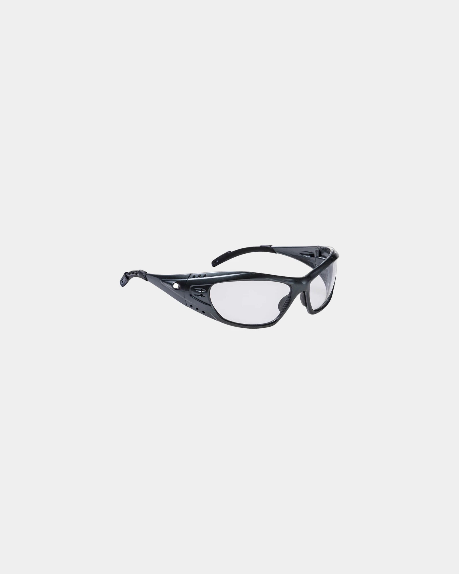 Sportbril polycarbonaat ademend om te personaliseren - Transparant