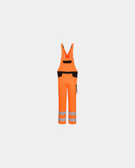 Tuinbroek hoge zichtbaarheid polycoton om te personaliseren - Oranje