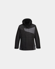 Winterparka waterdicht 300D polyester om te personaliseren - Grijs