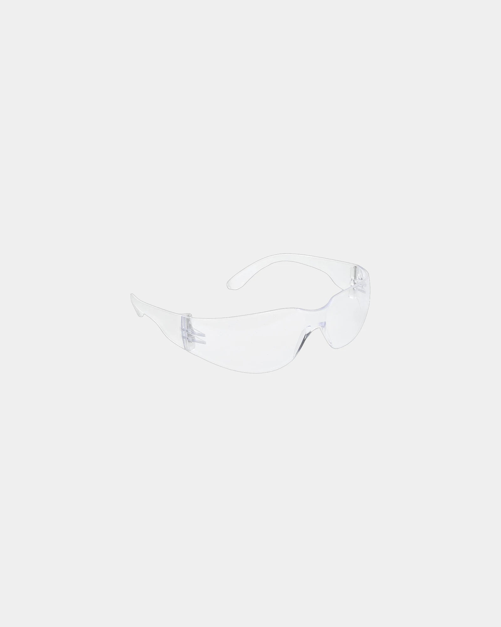 Veiligheidsbril polycarbonaat unisex om te personaliseren - Transparant