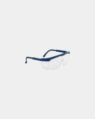 Veiligheidsbril polycarbonaat om te personaliseren - Blauw