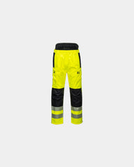 Broek hoge zichtbaarheid om te personaliseren - Geel-Zwart