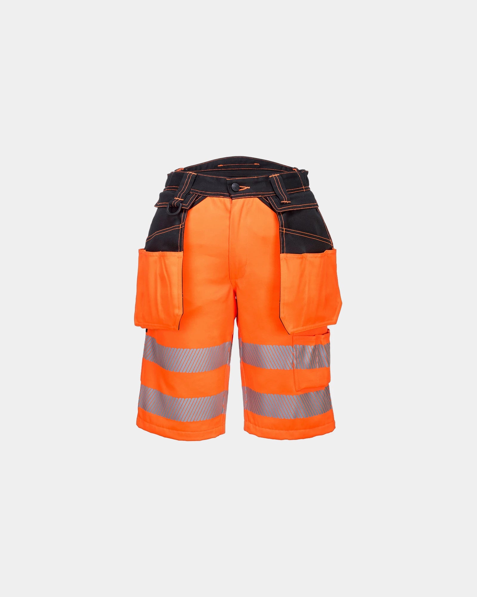 Bermuda Hi-Vis reflecterend versterkt om te personaliseren - Oranje