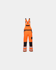 Werkbroek met bretels om te personaliseren - Oranje