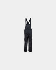 Tuinbroek polyester katoen 300 g/m² om te personaliseren - Zwart-Hemelsblauw