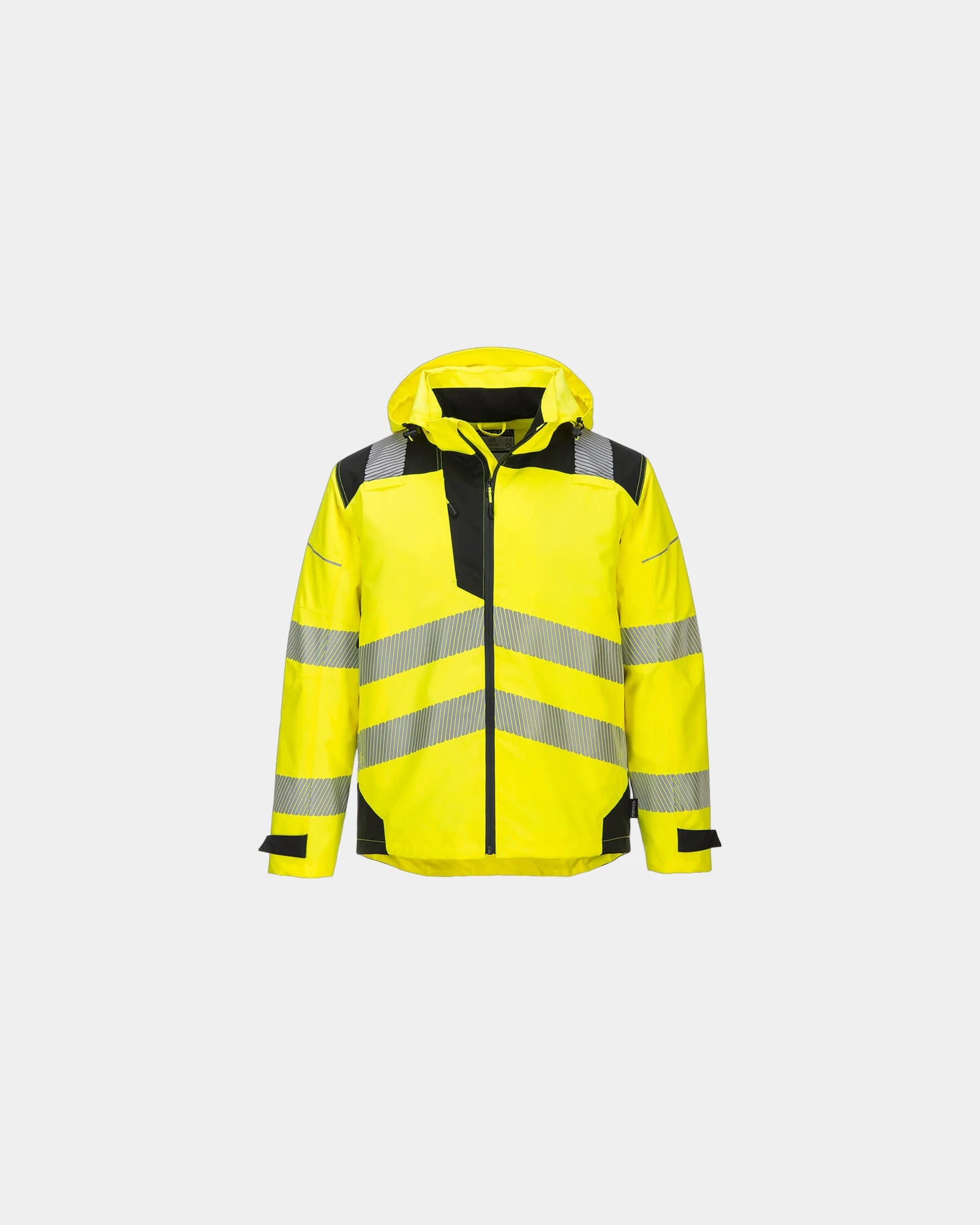Winterjas ademend waterdicht hoge om te personaliseren - Geel-Zwart