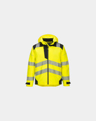 Winterjas ademend waterdicht hoge om te personaliseren - Geel-Zwart