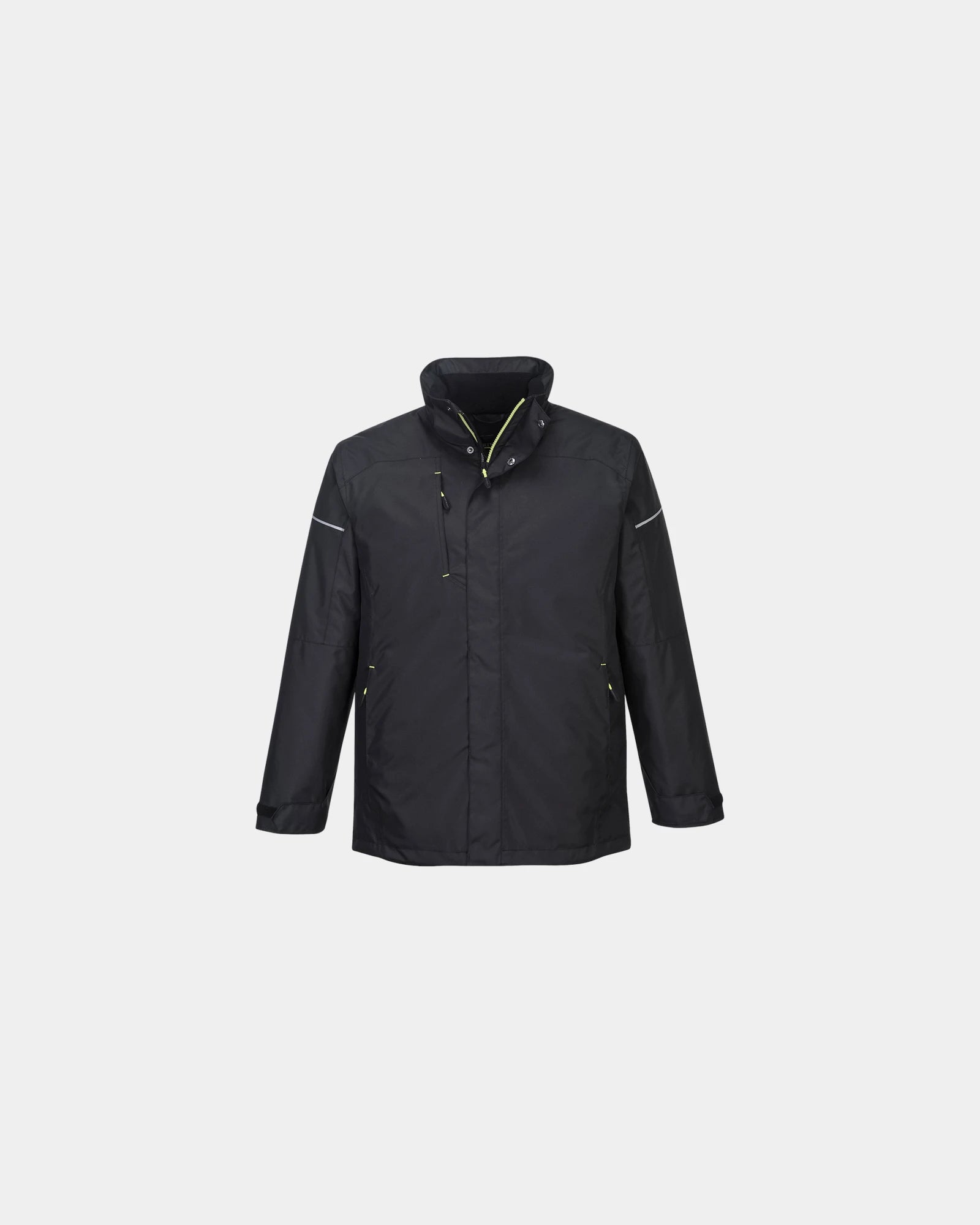Parka thermisch waterdicht 300D PW3 om te personaliseren - Zwart-Hemelsblauw