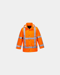 Parka reflecterend polyester Oxford om te personaliseren - Oranje