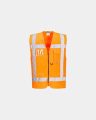 Executive veiligheidsgilet RWS om te personaliseren - Oranje