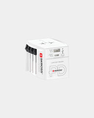Reisadapter 65W PD USB Skross MUV om te personaliseren - Wit