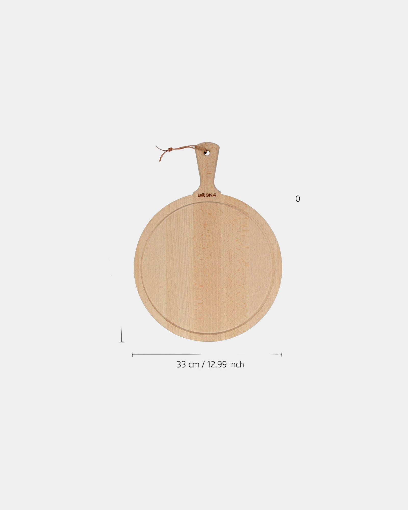 Serveerplank rond hout Boska Amigo L om te personaliseren - 3