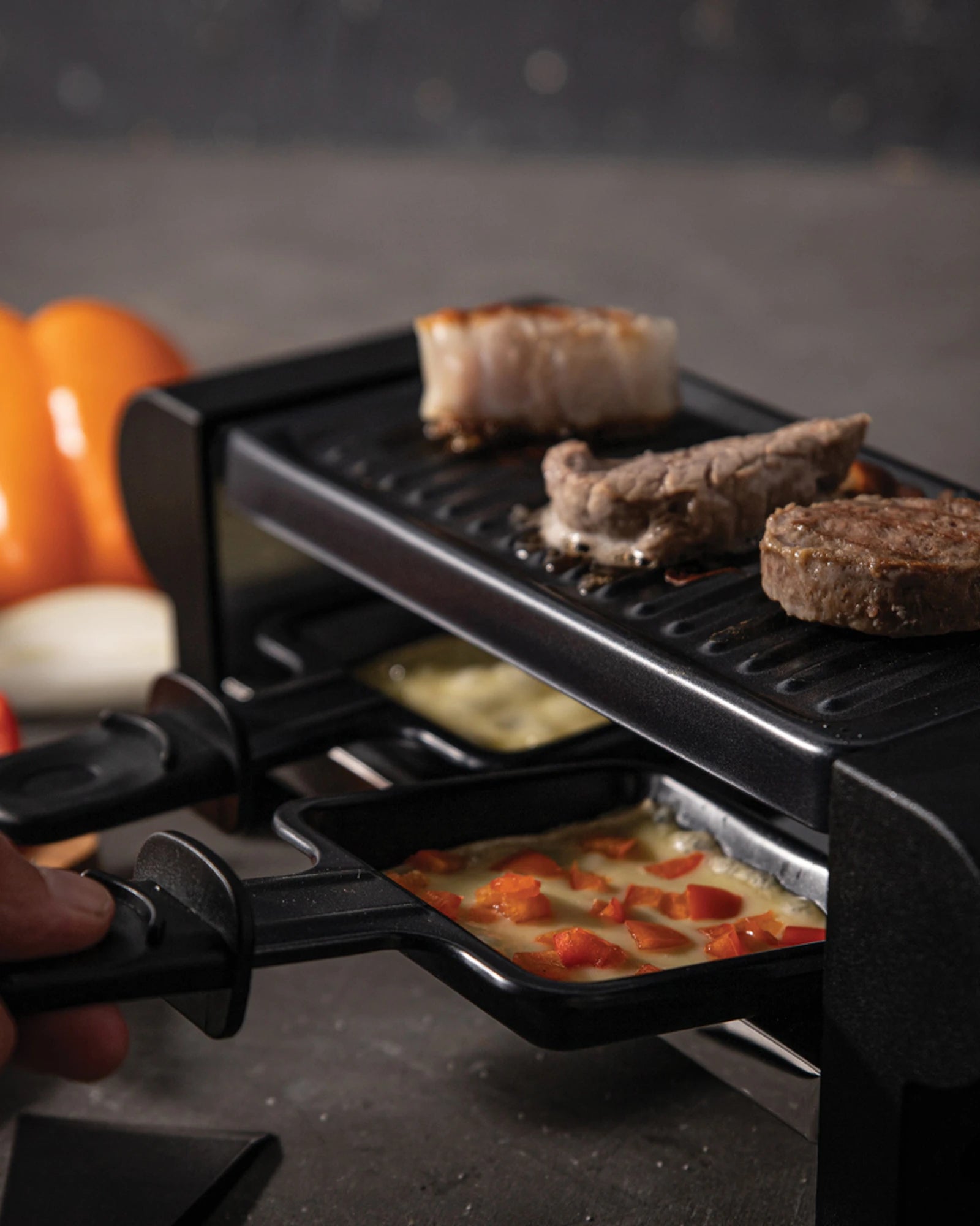Raclette-apparaat rvs Boska mini 220V om te personaliseren - 8