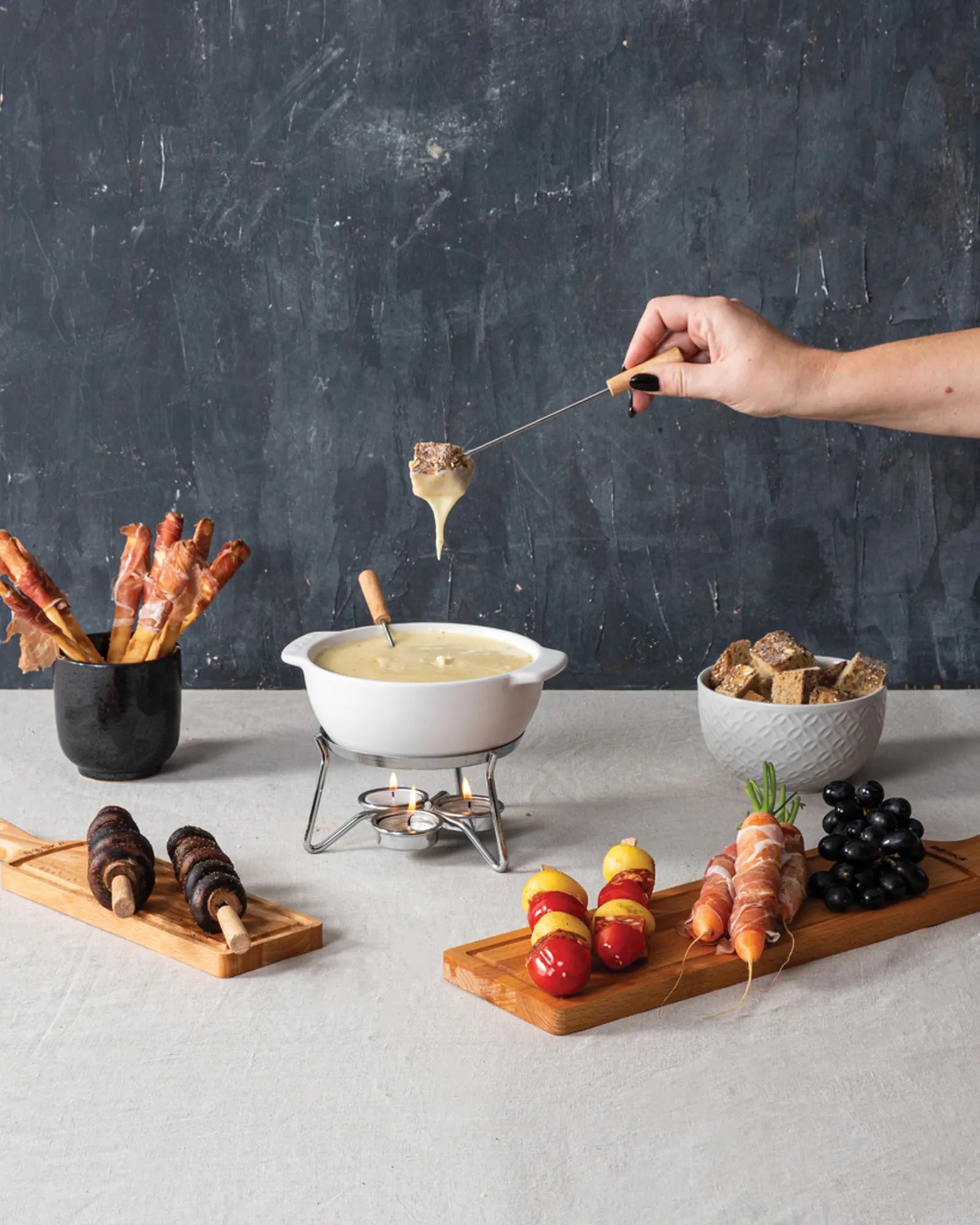 Fondueset keramiek Boska Party 750ml om te personaliseren - 5