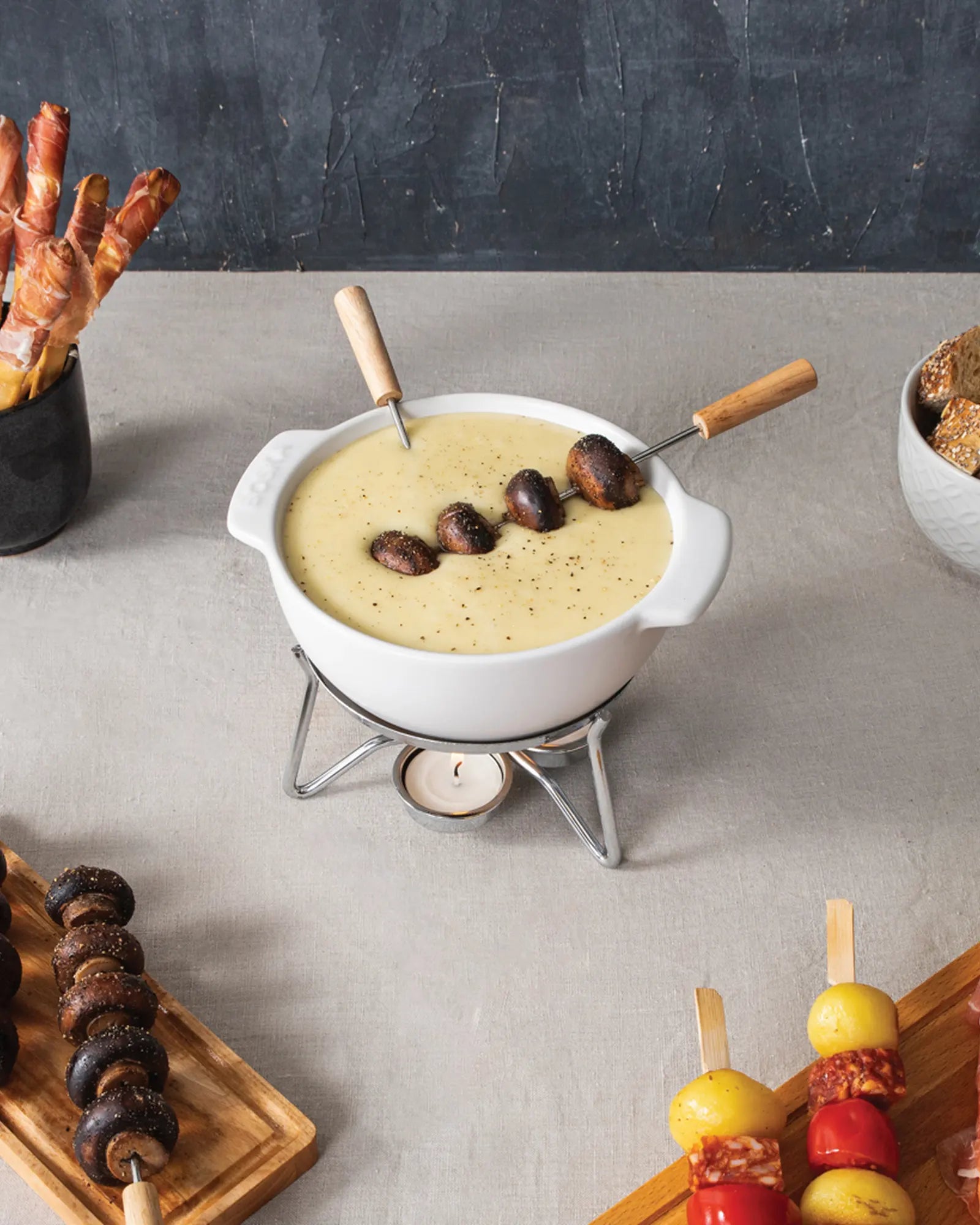 Fondueset keramiek Boska Party 750ml om te personaliseren - 6