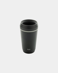 Mug gerecycled plastic 360° deksel om te personaliseren - 1