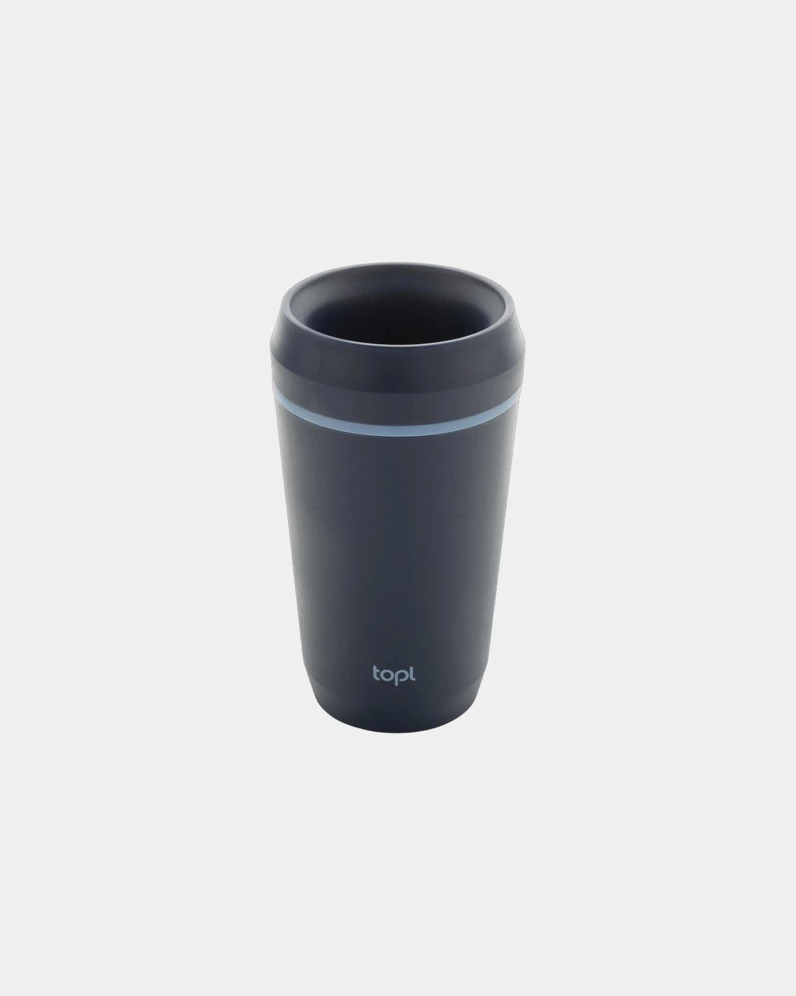Mug gerecycled plastic 360° deksel om te personaliseren - 4