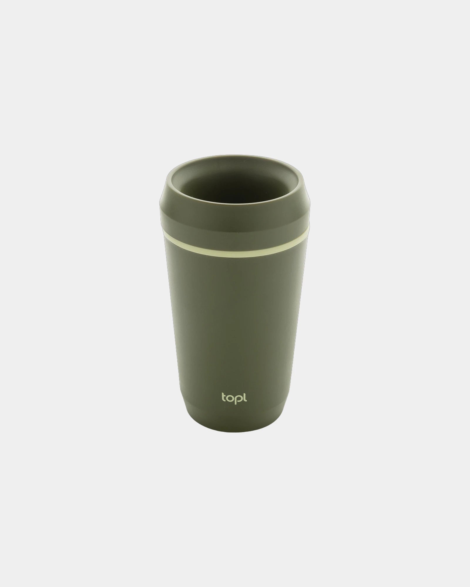 Mug gerecycled plastic 360° deksel om te personaliseren - 6