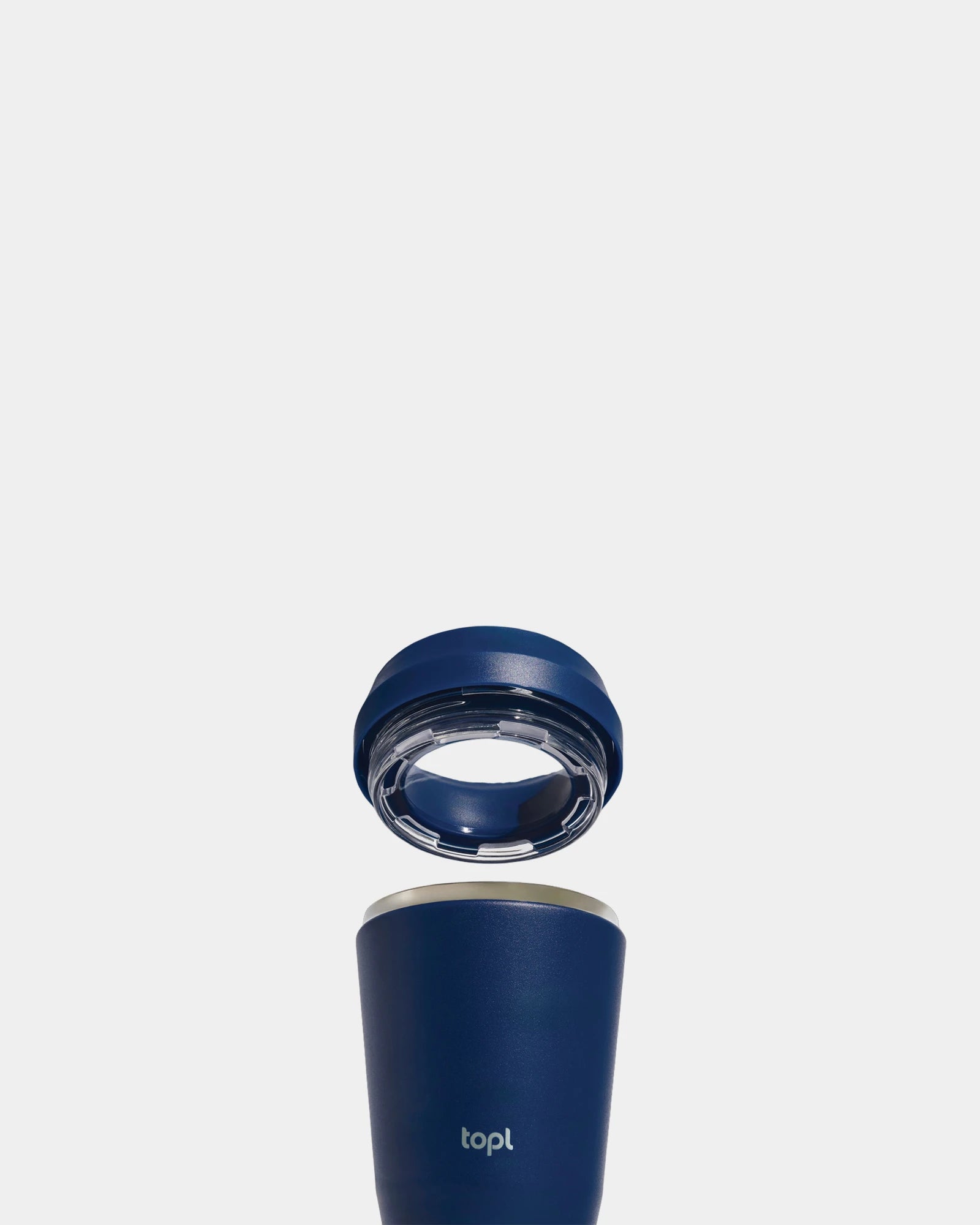 Mug gerecycled staal 235ml deksel 360° om te personaliseren - 7